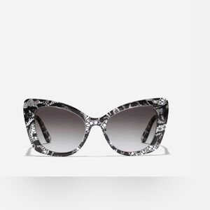 Dolce & Gabbana Black Lace Sunglasses